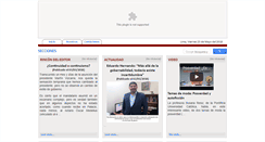 Desktop Screenshot of detrasdelacortina.com.pe