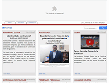 Tablet Screenshot of detrasdelacortina.com.pe